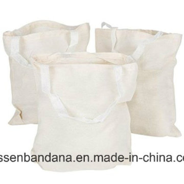 Logotipo personalizado Impreso Promocional lavable algodón lienzo de algodón bolso de compras